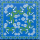 Ceramic Tile - Lily of the Valley & Daisies